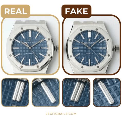 audemars piguet diver real vs fake|audemars piguet vs real watch.